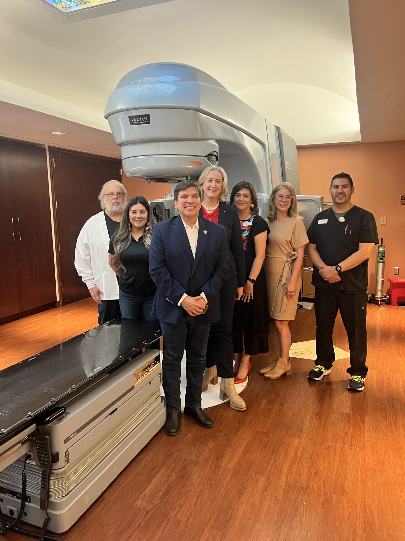Congressman Vicente Gonzalez visits Texas Oncology