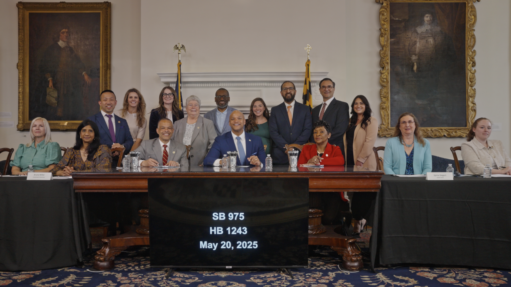 Maryland Oncology Hematology Attends Bill Signing Ceremony at Maryland Capitol