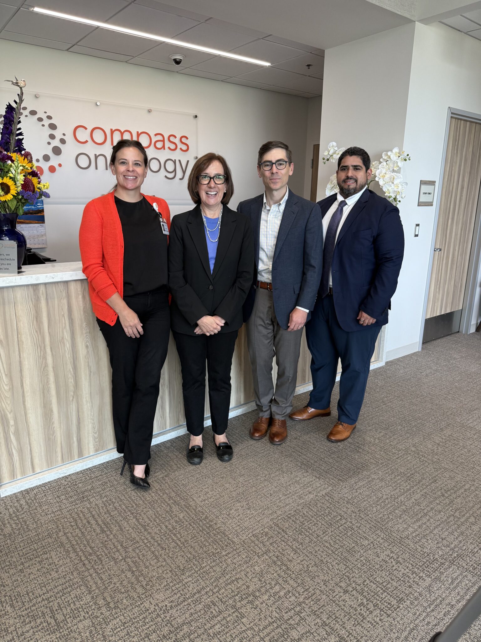 Compass Oncology Hosts Rep. Andrea Salinas (D-OR)